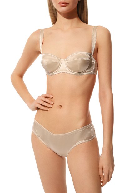 Шелковый бюстгальтер-балконет DOLCE & GABBANA, арт. 01A12T/FUAD8, фото 2
