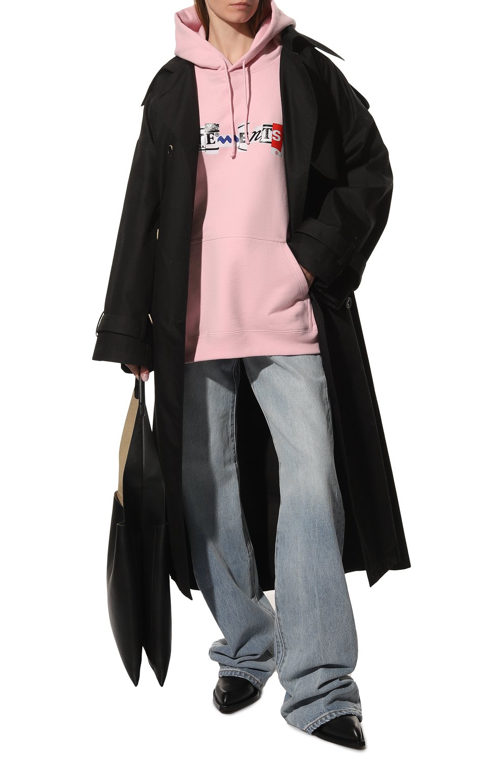 Хлопковое худи VETEMENTS, арт. UA53HD240P 1605/W, фото 2