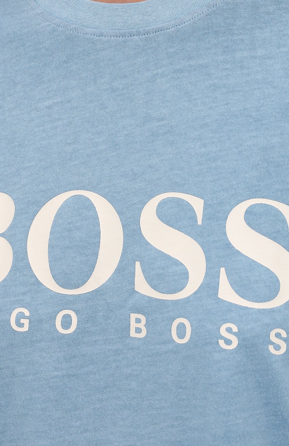 Хлопковая футболка BOSS, арт. 50454656, фото 5