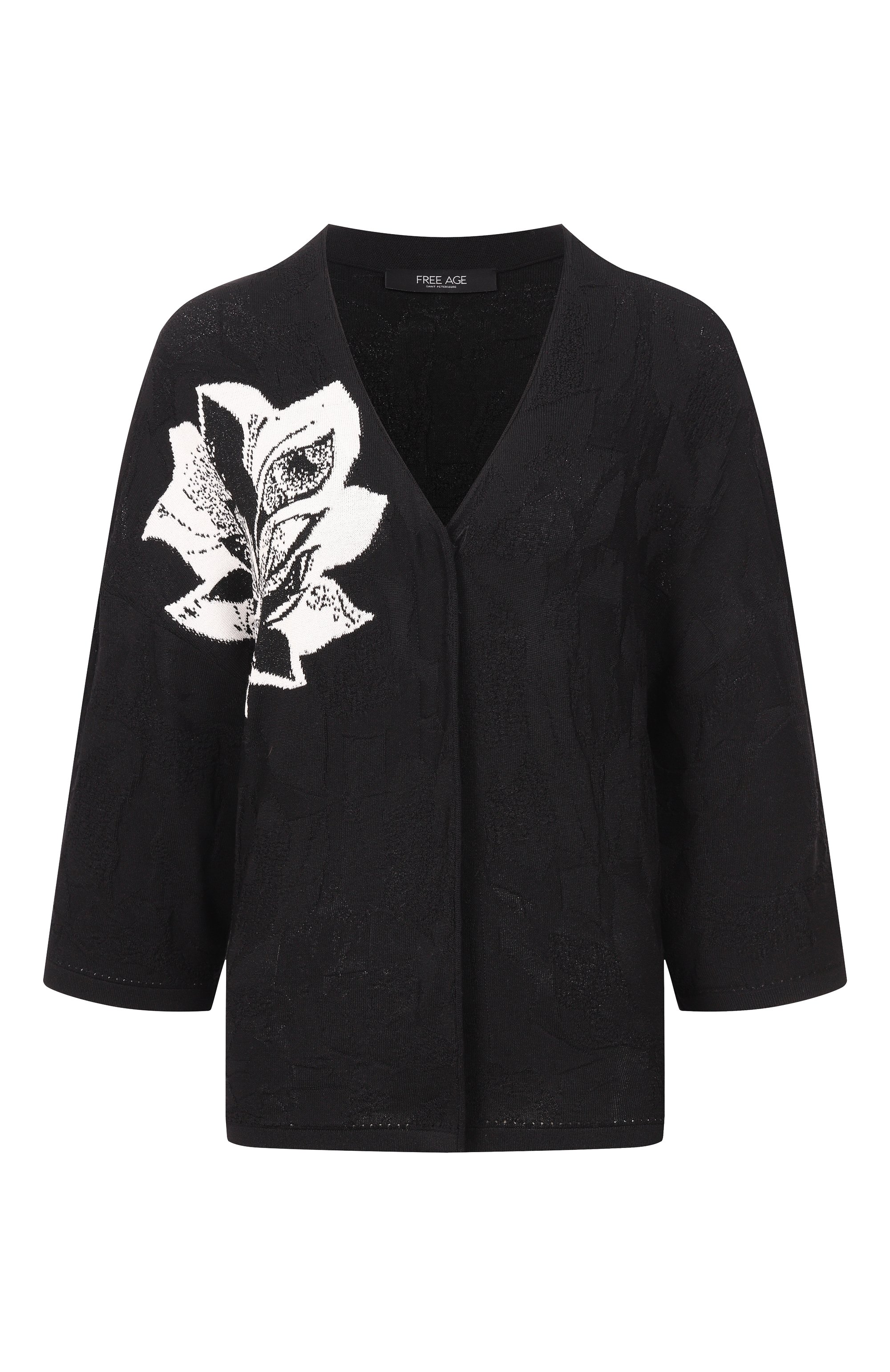 Кардиган из шелка и вискозы FREEAGE, арт. S26.CR117.6079.900, фото 1