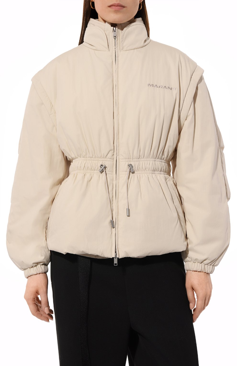 Пуховик со съемными рукавами ISABEL MARANT ETOILE, арт. 24PMA0007FB-B1C01E, фото 3