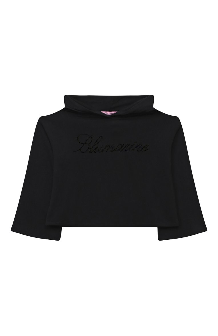 Укороченное худи BLUMARINE, арт. IF3154F0576, фото 1