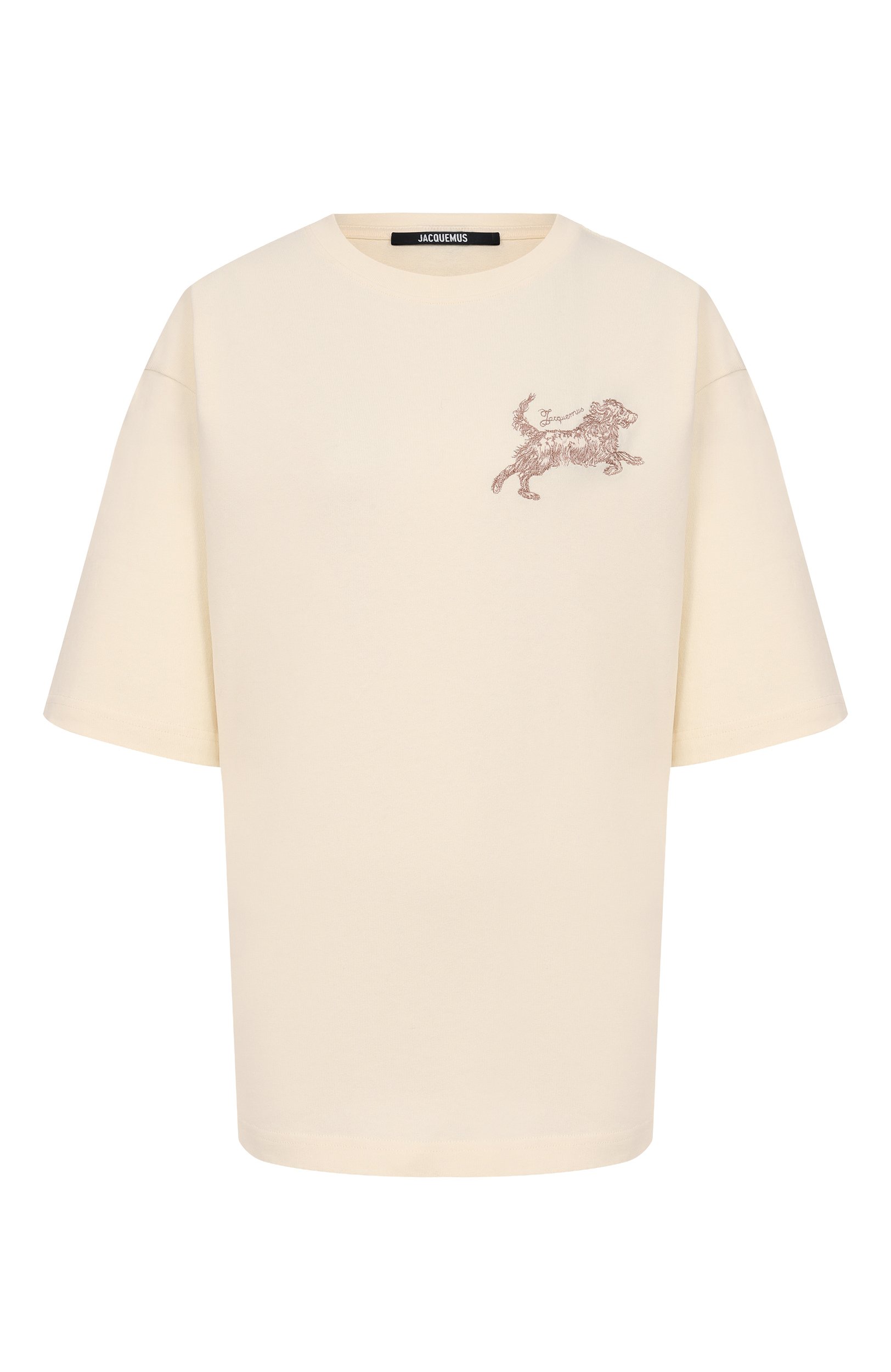 Хлопковая футболка JACQUEMUS, арт. 26HTSU00346/AJ00226, фото 1