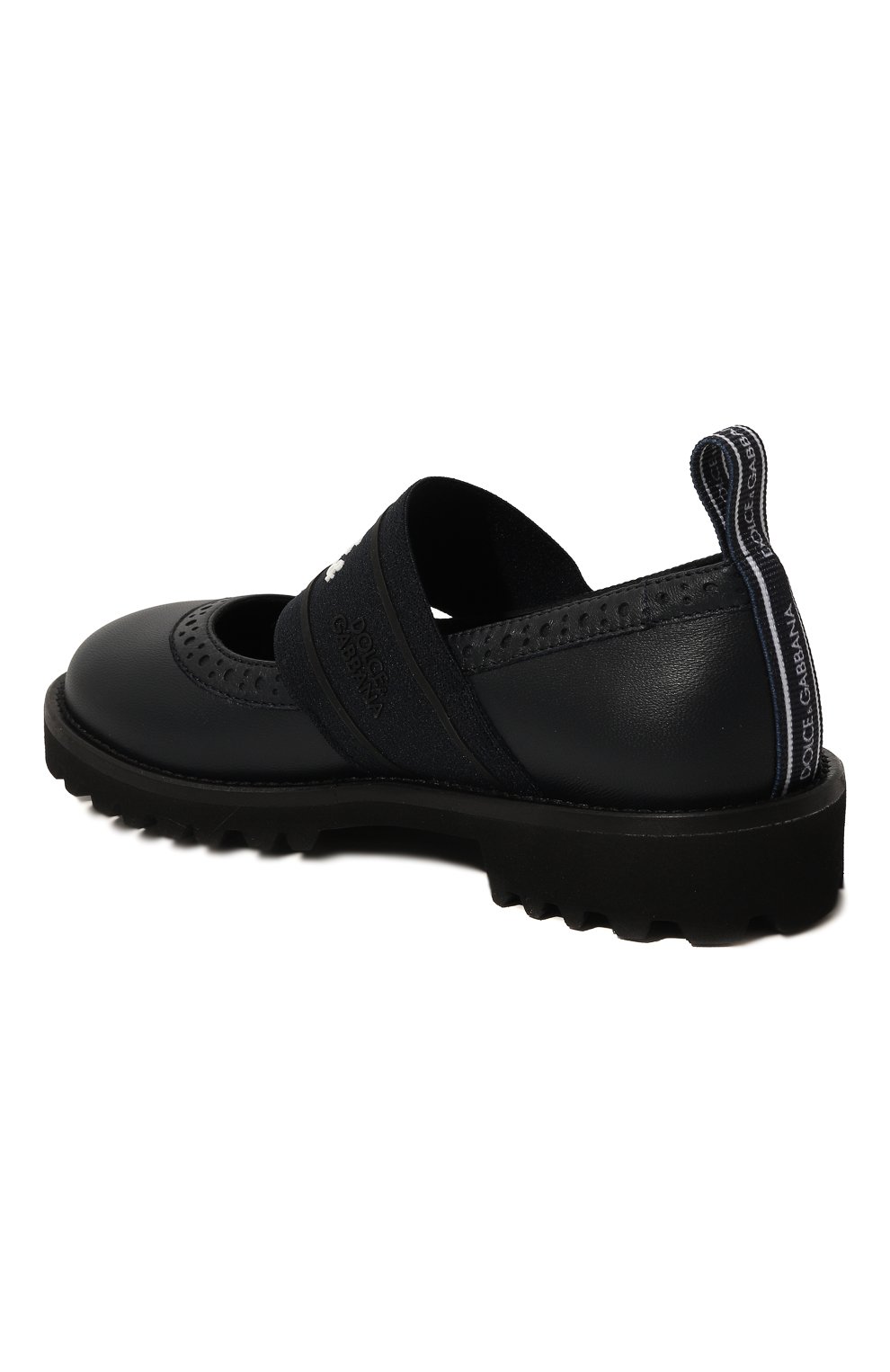 Кожаные туфли DOLCE & GABBANA, арт. D10960/AW087/29-36, фото 5