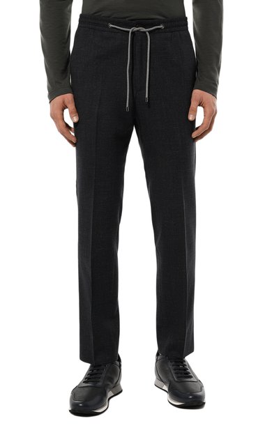 Брюки из хлопка и шерсти CORNELIANI, арт. 924L25-3817340, фото 3