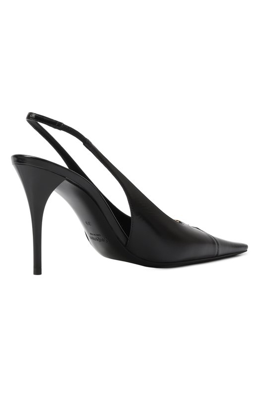 Кожаные туфли Babylone Breteuil 90 Saint Laurent 806685/AAESX Чёрный  806685/AAESX Фото 5