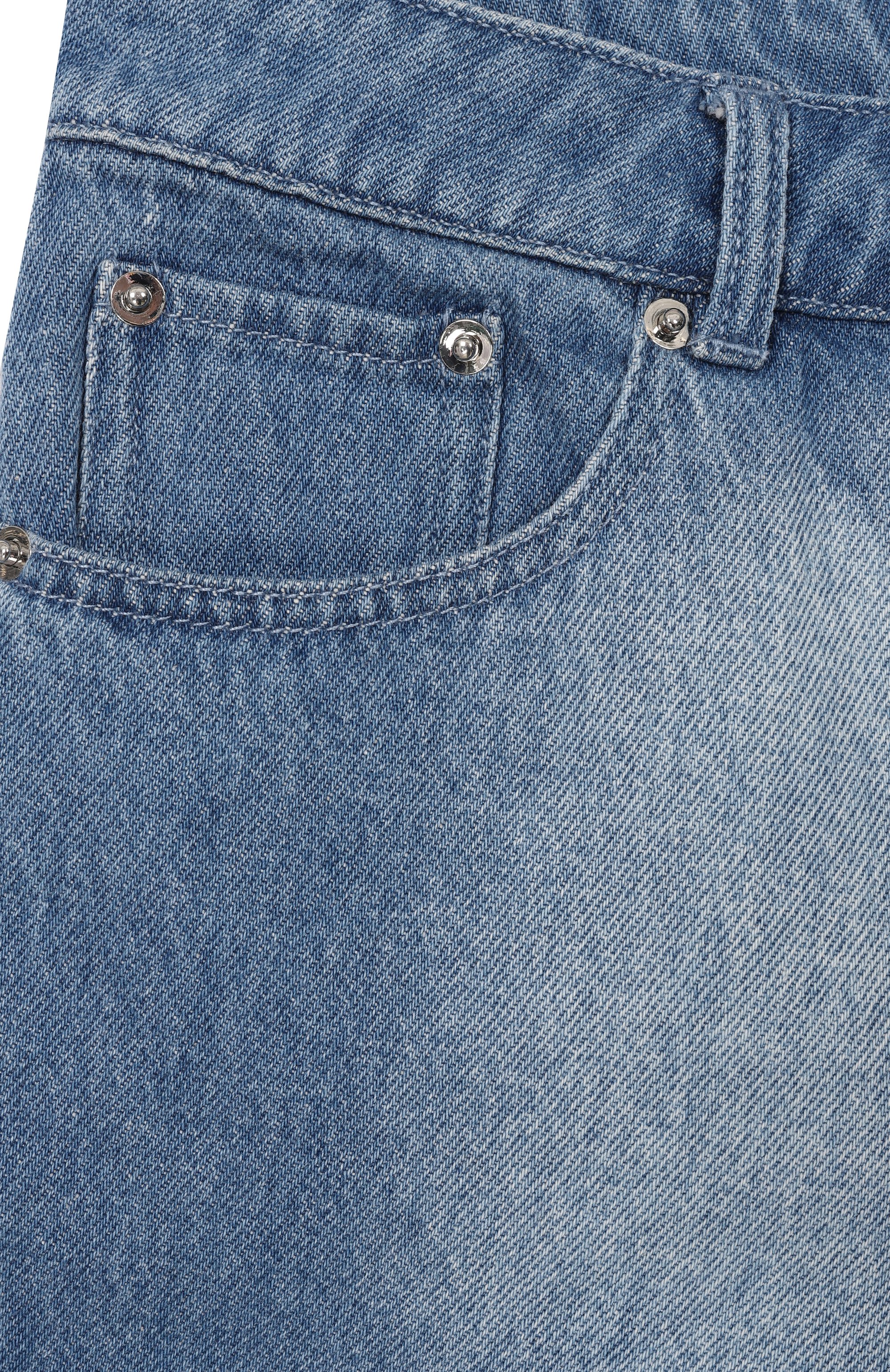 Джинсовые шорты MOSCHINO, арт. HDQ021/L0E47_001, фото 3