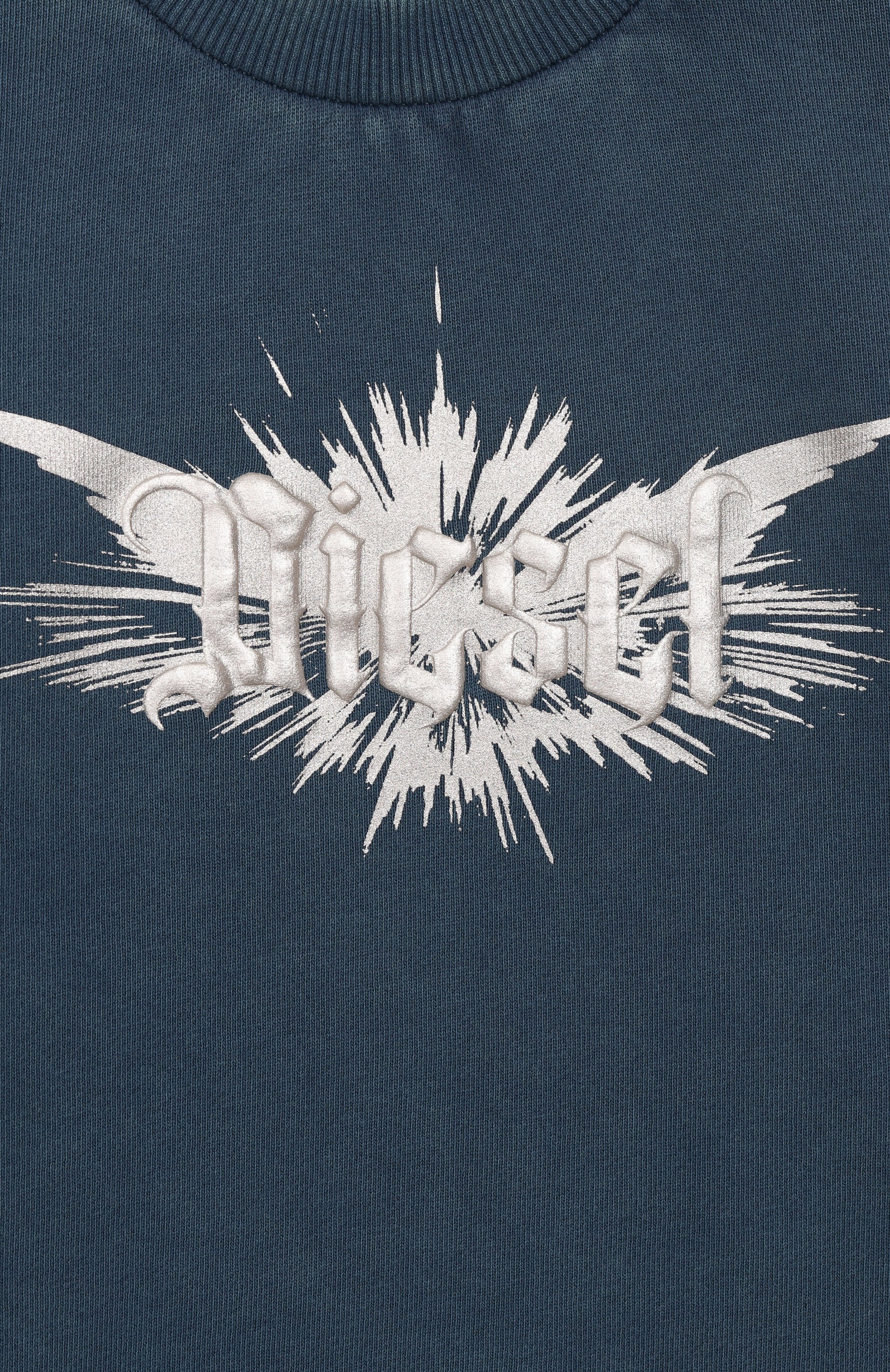 Хлопковый свитшот DIESEL, арт. J02379/KYAZR, фото 3