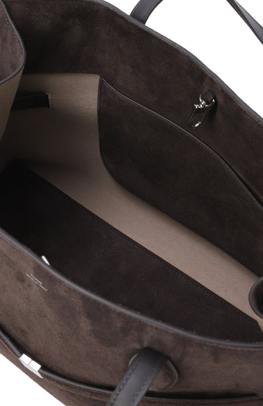 Сумка-тоут Lounge TOTEME 253-WAL0073-LE0004_001 Коричневый  253-WAL0073-LE0004_001 Фото 5