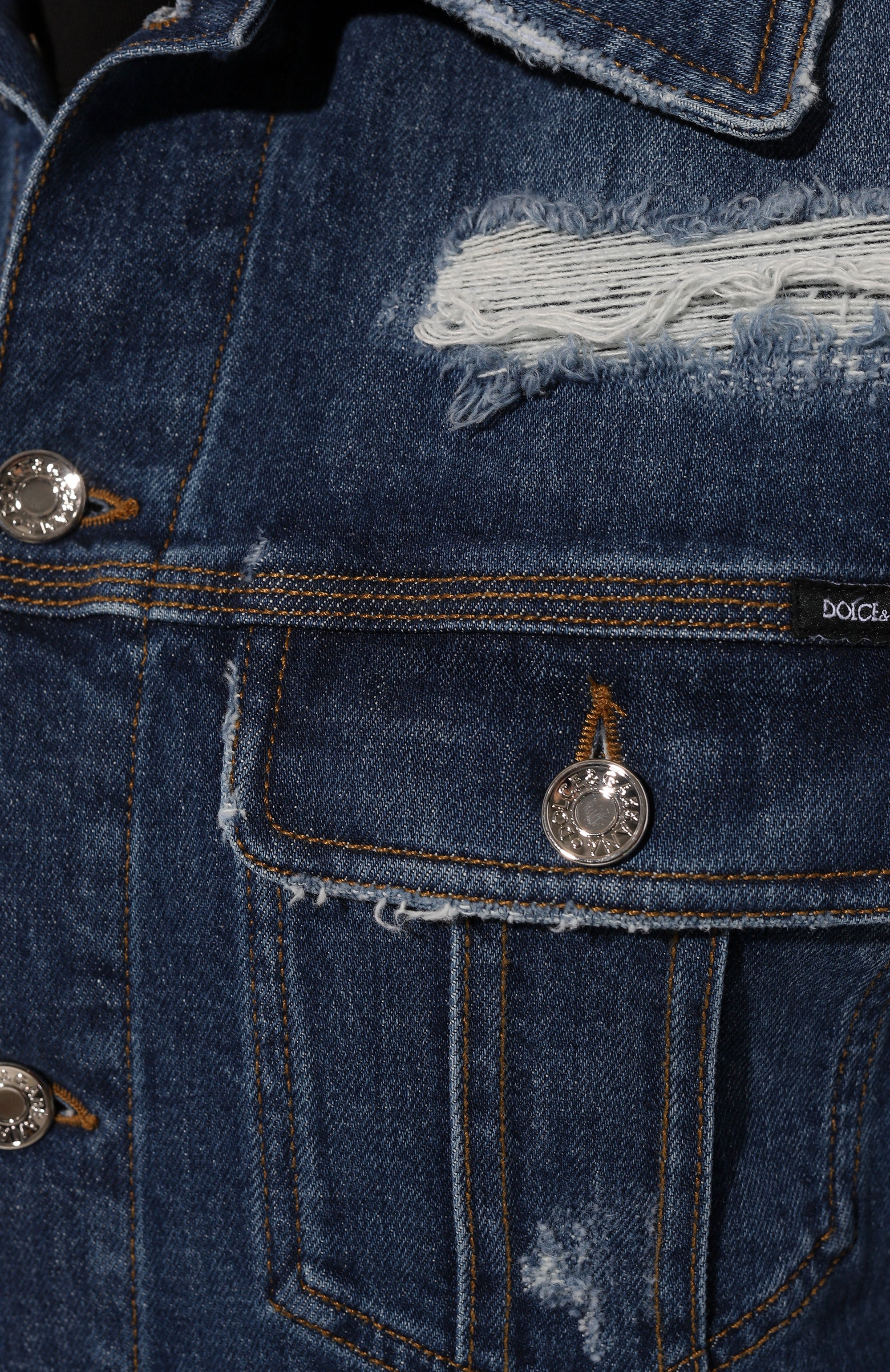 Джинсовая куртка DOLCE & GABBANA, арт. G9VZ8D/G8LN5, фото 5