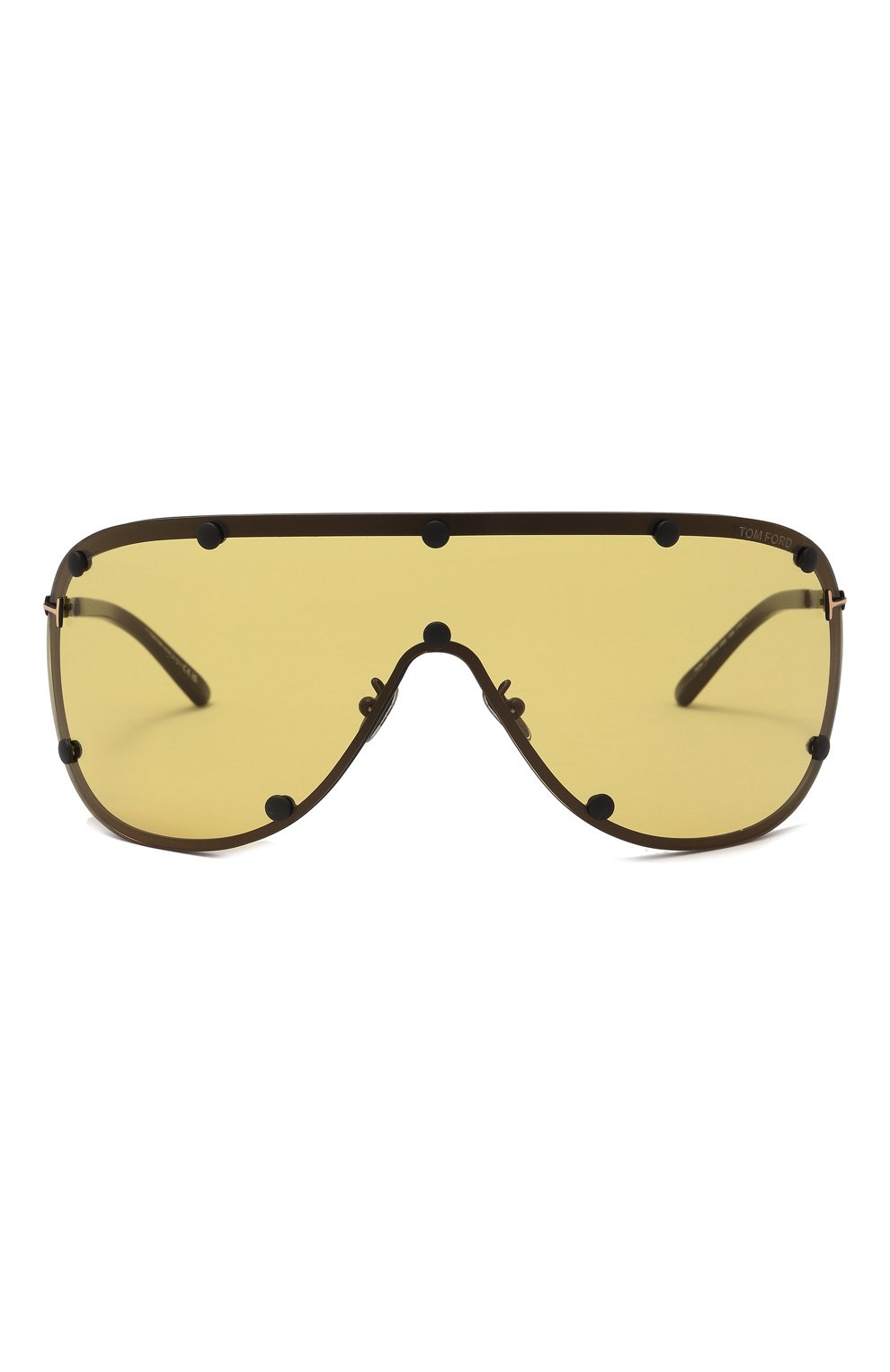 Солнцезащитные очки TOM FORD желтого цвета по цене 63300 руб., арт. TF1043 02E, фото 4 Солнцезащитные очки TOM FORD, арт. TF1043 02E, фото 4