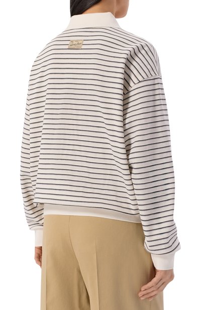 Поло DUNST кремового цвета по цене 12750 руб., арт. UDTS6A120IV, фото 4 Поло DUNST, арт. UDTS6A120IV, фото 4