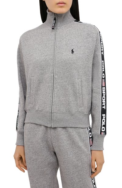 Хлопковый кардиган POLO RALPH LAUREN серого цвета по цене 24100 руб., арт. 211818565, фото 3 Хлопковый кардиган POLO RALPH LAUREN, арт. 211818565, фото 3