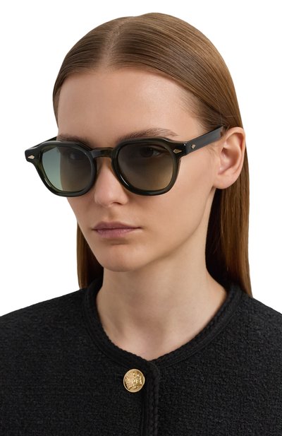 Солнцезащитные очки MOSCOT, арт. D0LT SUN DARK GREEN/F0REST W00D, фото 3