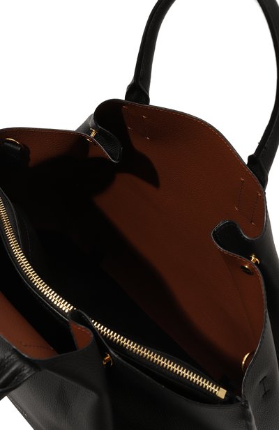 Сумка soft-wear medium COCCINELLE черного цвета по цене 45000 руб., арт. E1 P5A 18 01 01, фото 5 Сумка soft-wear medium COCCINELLE, арт. E1 P5A 18 01 01, фото 5