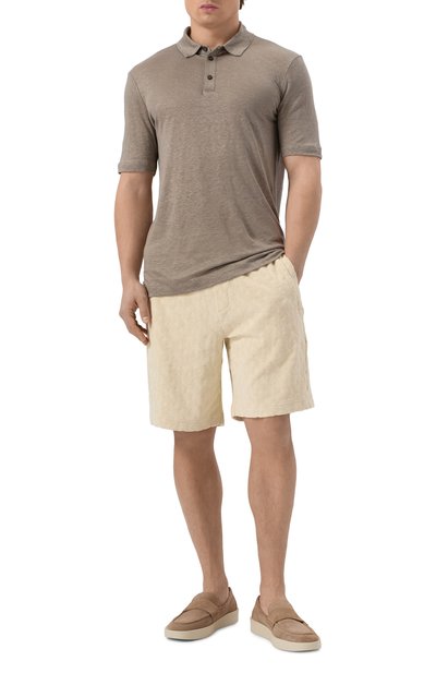 Хлопковые шорты BOSS, арт. 50538636, фото 2