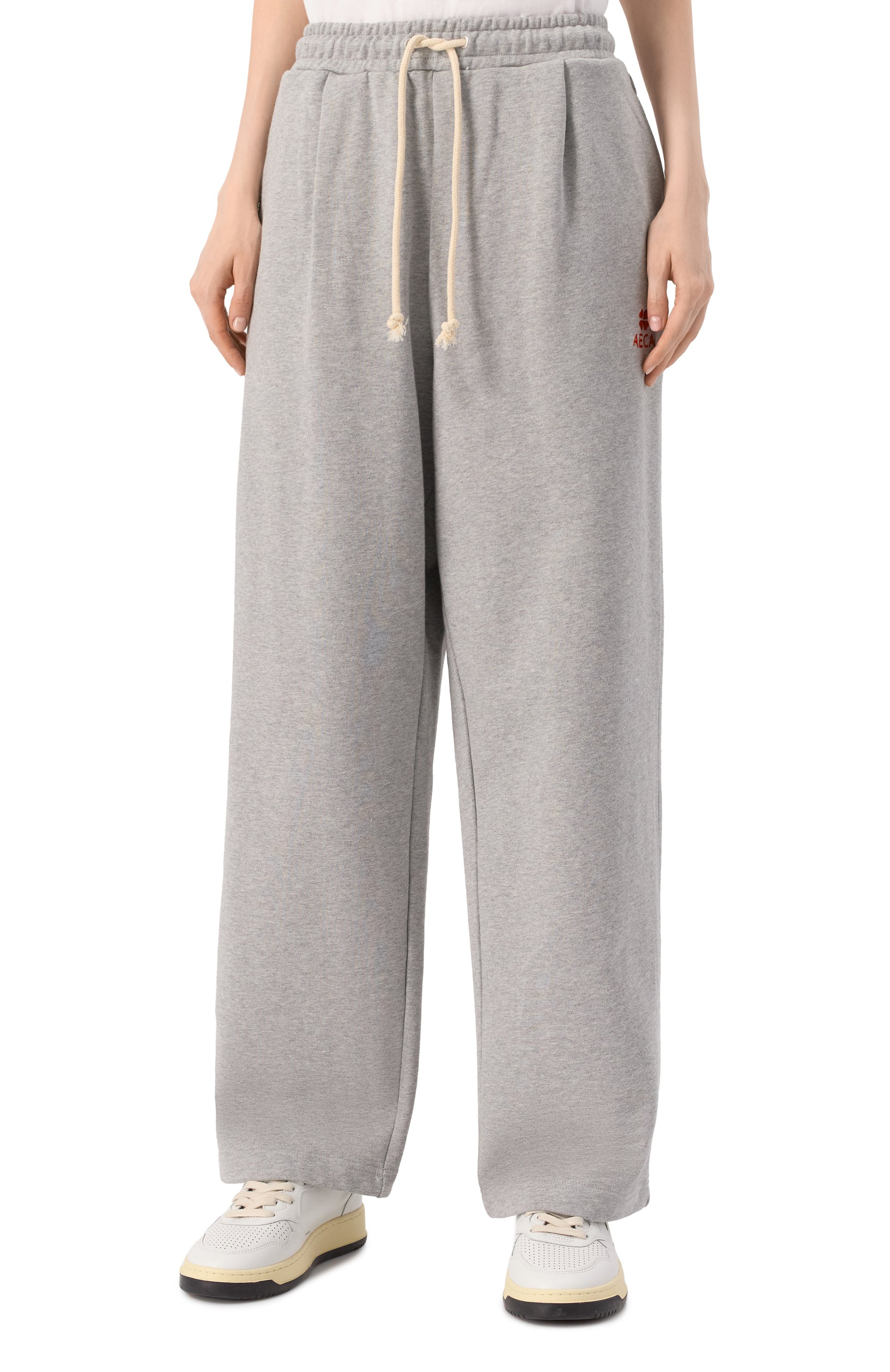 Хлопковые брюки AECA WHITE, арт. AWCMFWBDBPLSO001C0.GREY (XL), фото 3