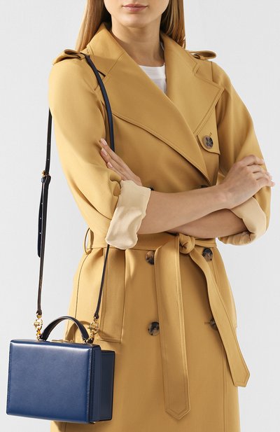 Сумка grace small box MARK CROSS темно-синего цвета по цене 223500 руб., арт. W108153G, фото 5 Сумка grace small box MARK CROSS, арт. W108153G, фото 5