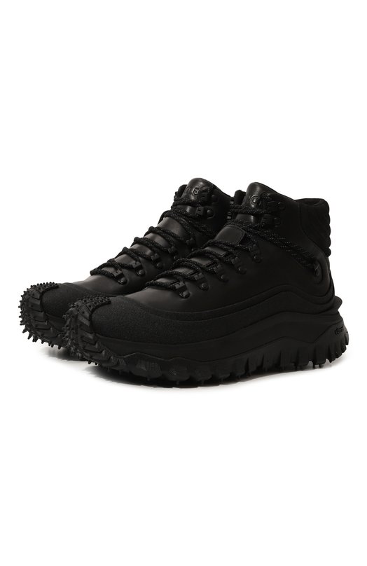 Кожаные кроссовки Trailgrip GTX Moncler 4M000-90-M2200 Чёрный 4M000-90-M2200