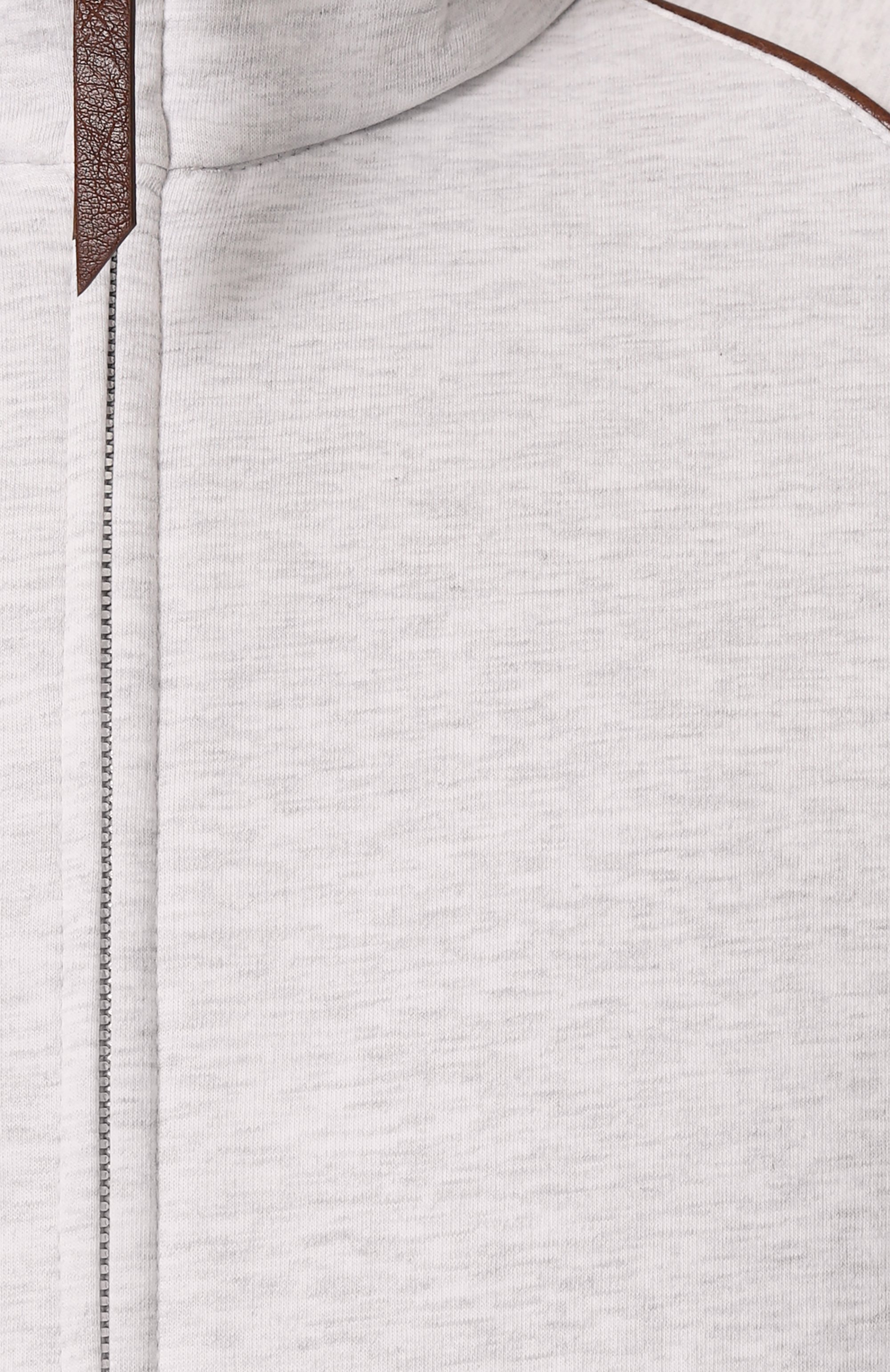 Хлопковая толстовка BRUNELLO CUCINELLI светло-серого цвета по цене 165000 руб., арт. MW8639087G, фото 6 Хлопковая толстовка BRUNELLO CUCINELLI, арт. MW8639087G, фото 6