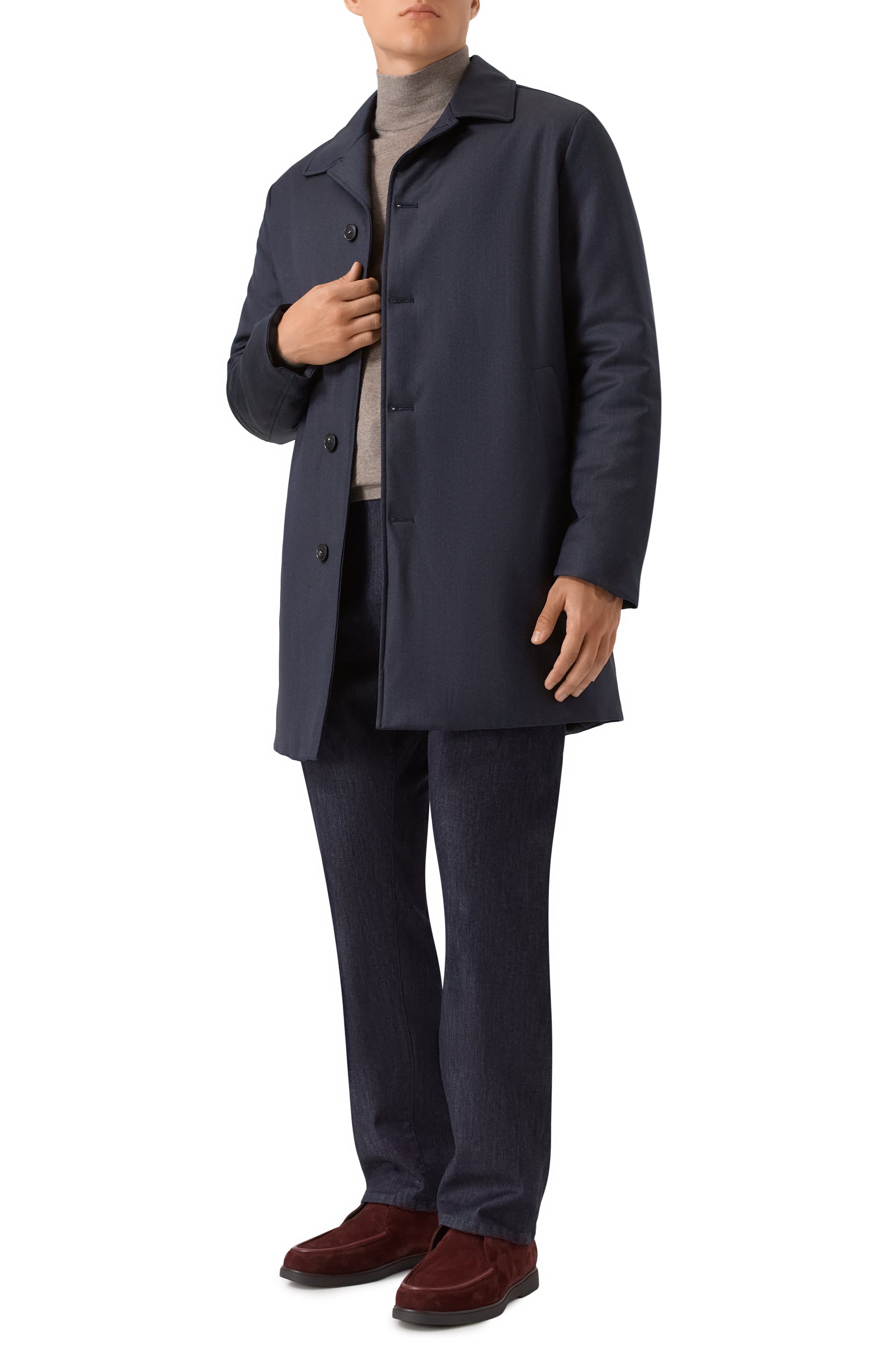 Замшевые ботинки W.GIBBS бордового цвета по цене 48950 руб., арт. 1078003/CAM0SCI0 RAIN FUR, фото 2 Замшевые ботинки W.GIBBS, арт. 1078003/CAM0SCI0 RAIN FUR, фото 2