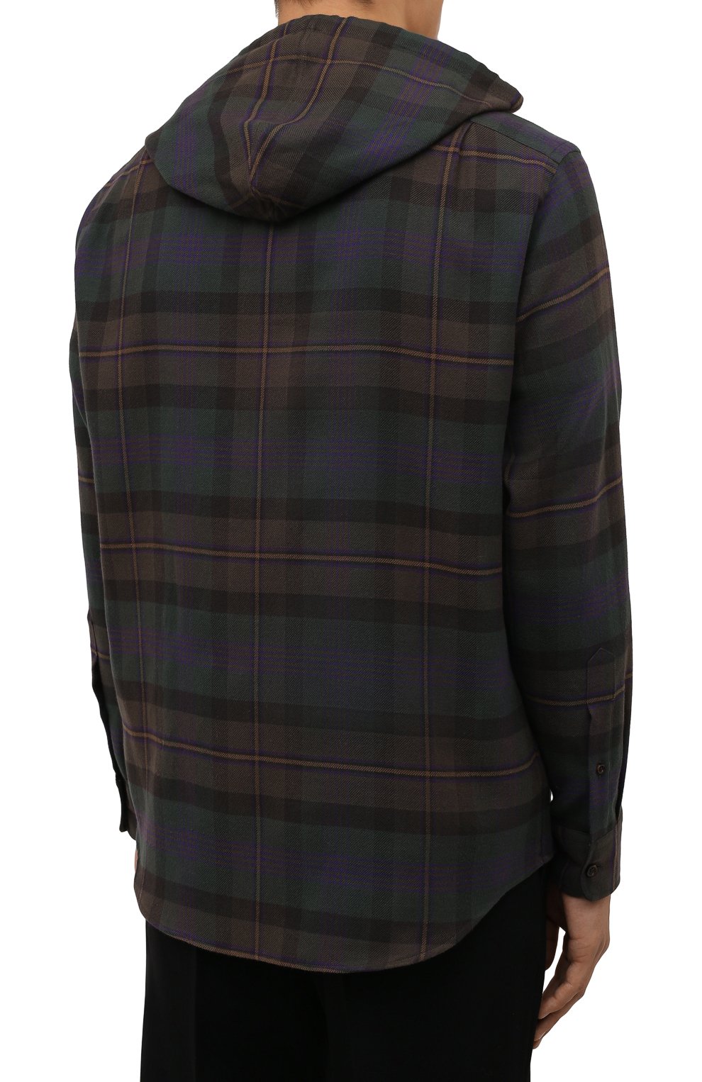 Хлопковая рубашка RALPH LAUREN, арт. 790858230, фото 4