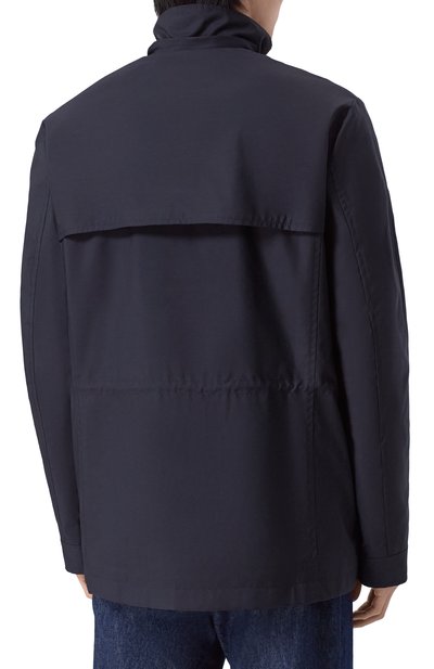 Плащ из шерсти и шелка ZILLI, арт. ASAL00M0256VREH00, фото 4