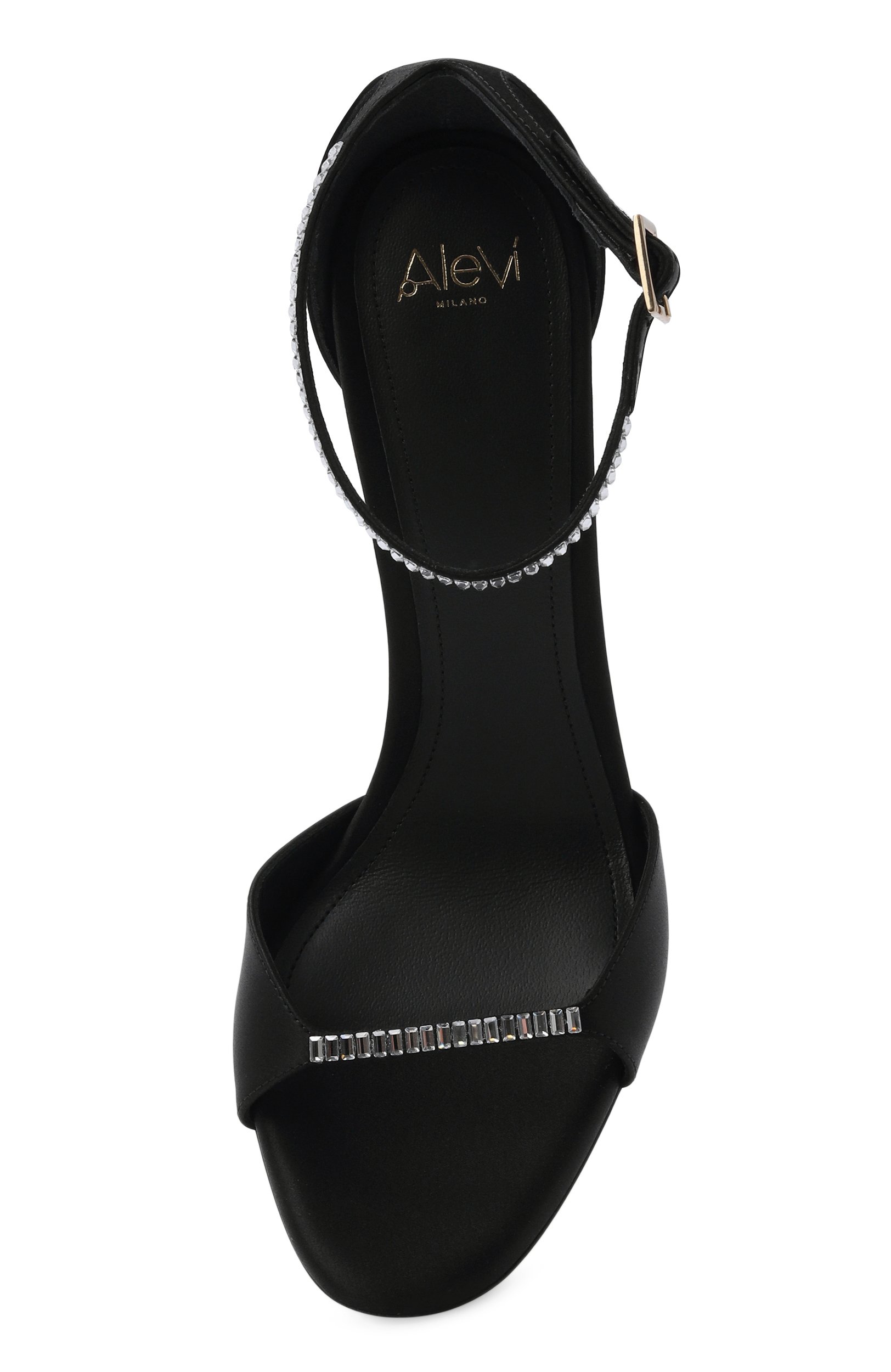 Атласные босоножки ninel xtal 110 ALEVI MILANO, арт. L27WC003.U.0222997/SATIN, фото 6