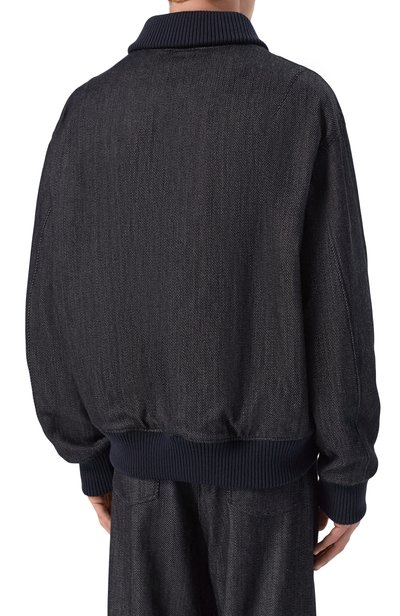 Хлопковый бомбер GIORGIO ARMANI, арт. GM004510/AF28722, фото 4