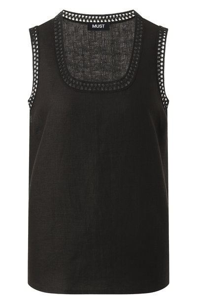 Женский льняной топ MVST, арт. TXBBL-Y102