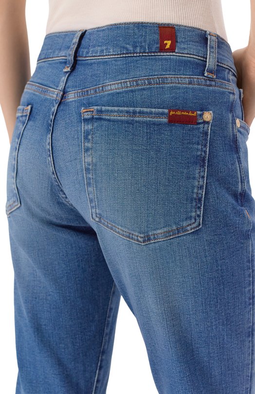 Джинсы 7 For All Mankind 7UC30C12/RELAXED SKINNY Синий  7UC30C12/RELAXED SKINNY Фото 5