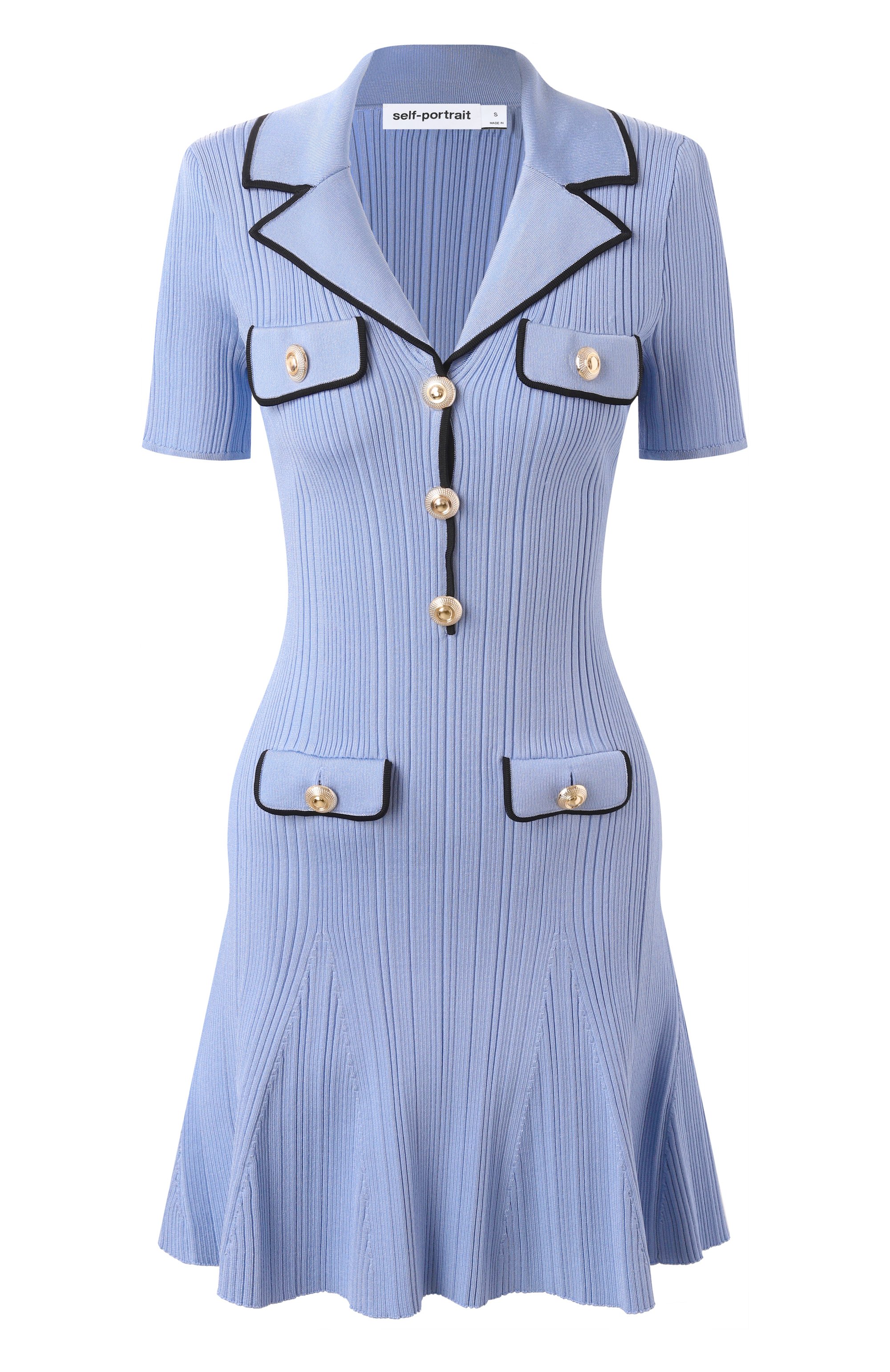 Платье SELF-PORTRAIT, арт. RS25979SBL, фото 1