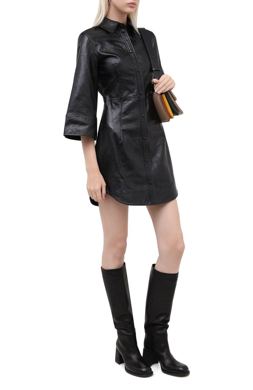 Кожаные сапоги VIC MATIE, арт. 1Y5246D.Y18Y060101, фото 2