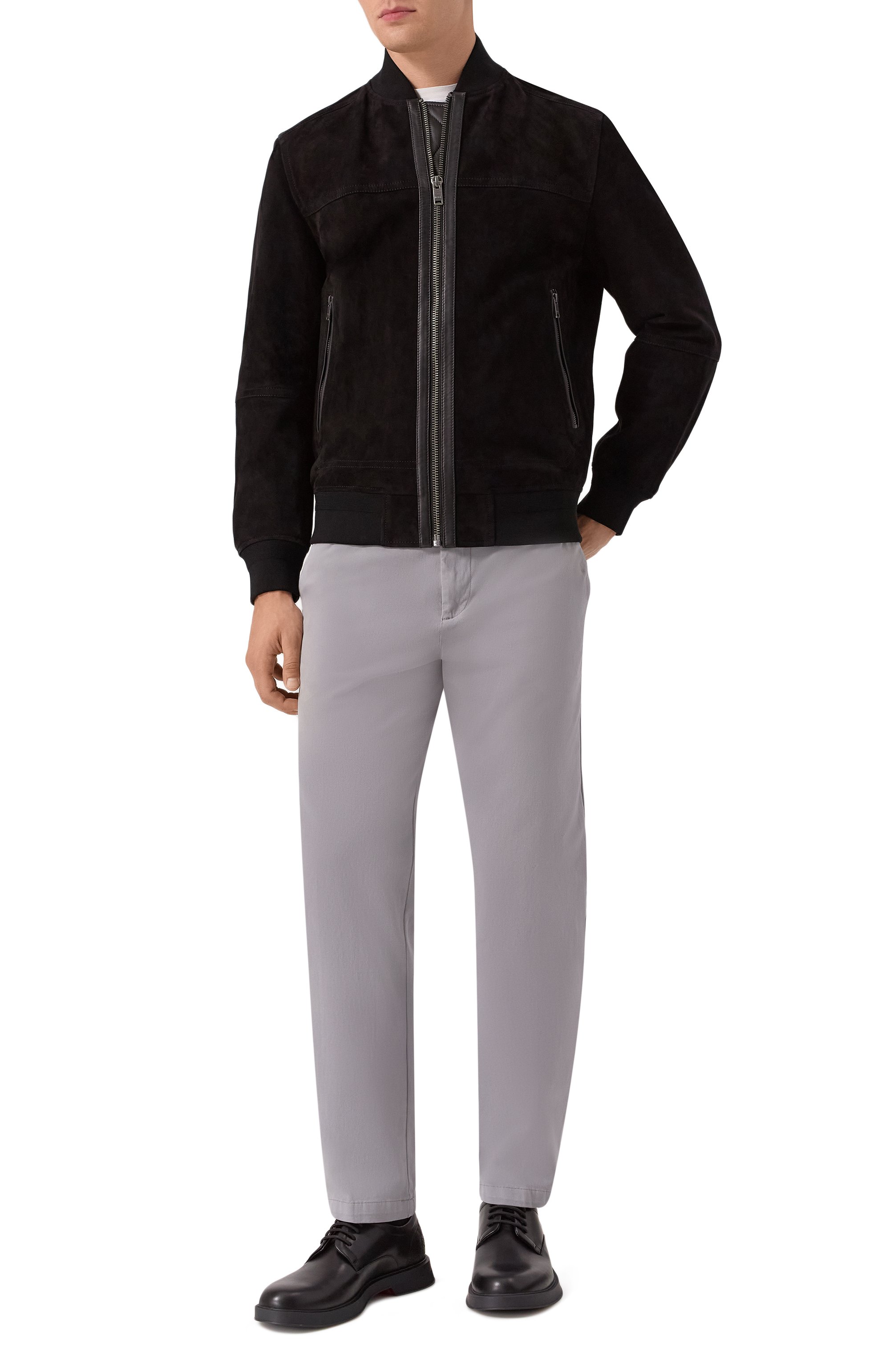 Хлопковые брюки BOSS, арт. 50543304, фото 2