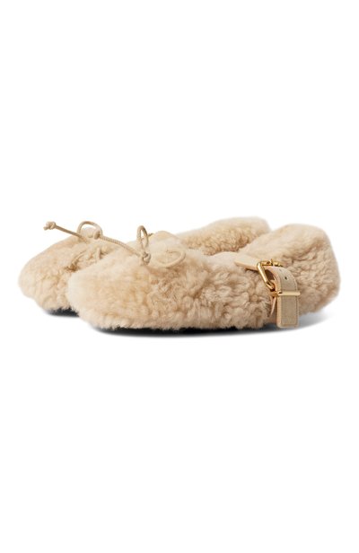 Женские балетки из овчины MARNI, арт. BAMS007200/P7844