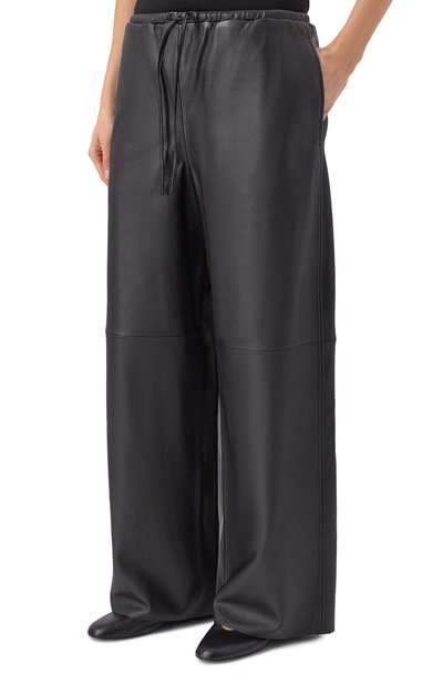 Кожаные брюки 12 STOREEZ, арт. 137756, фото 3