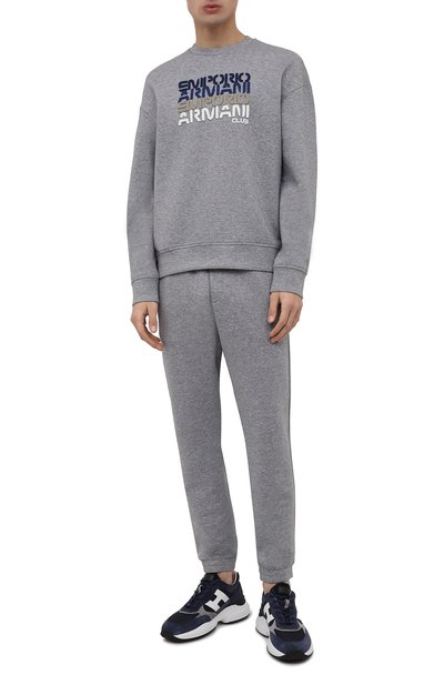 Комбинированные кроссовки HOGAN, арт. HXM5450DN90R1P, фото 2