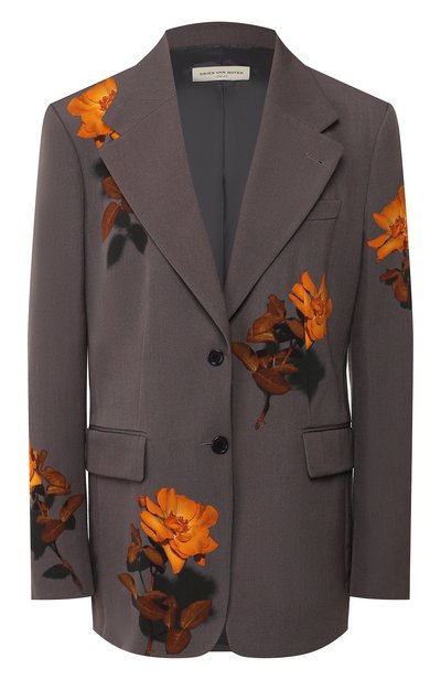 Женский шерстяной жакет DRIES VAN NOTEN, арт. 192-10404-8428
