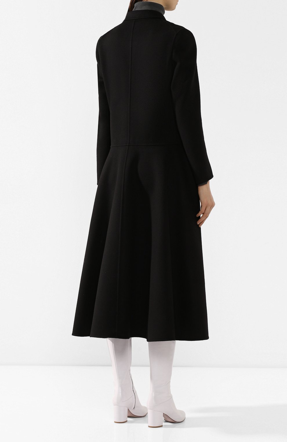 Шерстяное пальто VALENTINO, арт. SB0CA4A015E, фото 4