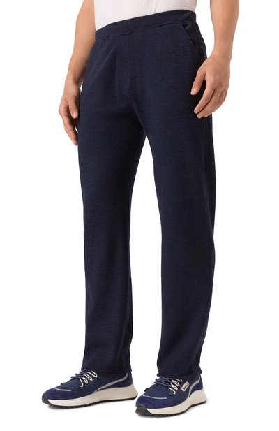 Брюки из шерсти и хлопка CORNELIANI, арт. 26G567-2625016, фото 3