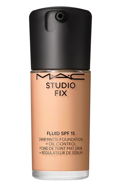 Женское тональная основа studio fix ​fluid spf 15 24hr matte foundation + oil control, n6​​​ (30ml) MAC, арт. SRMX-65