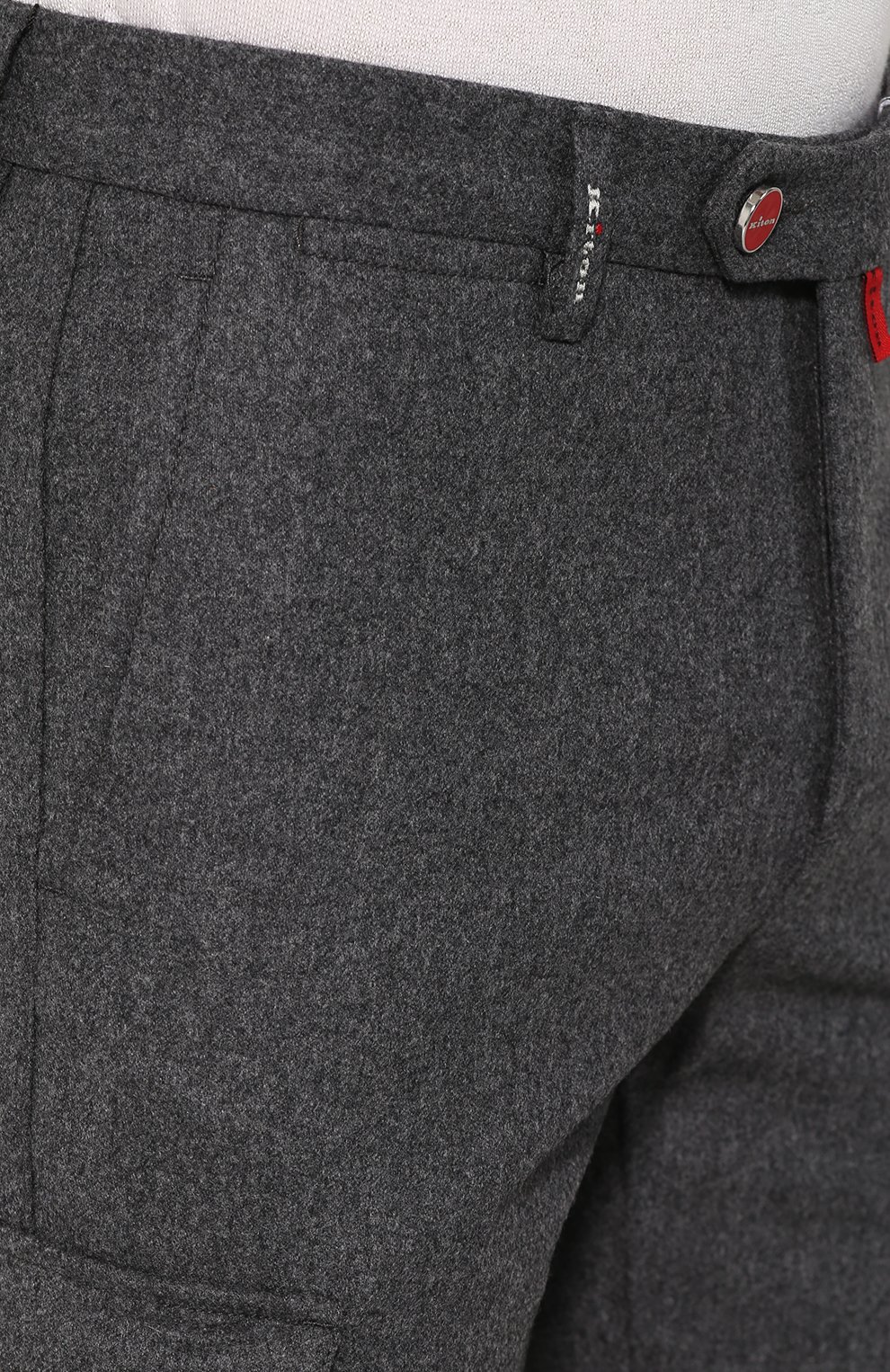 Шерстяные брюки KITON, арт. UFPPCAK01N32, фото 5