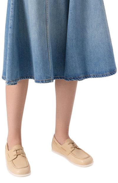 Кожаные топсайдеры PANTANETTI, арт. 18905E, фото 3