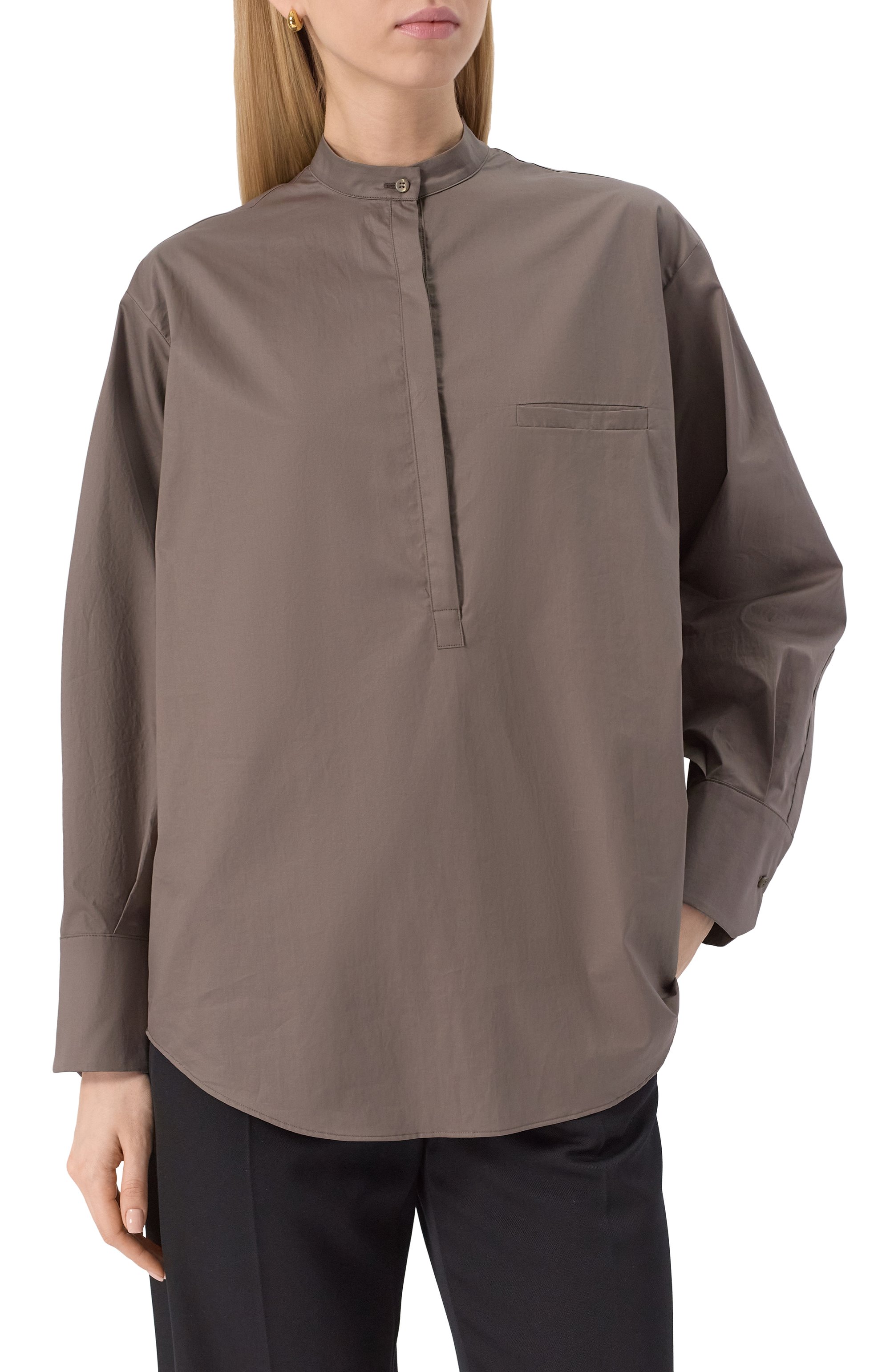 Хлопковая рубашка SASUPHI, арт. S25113, фото 3