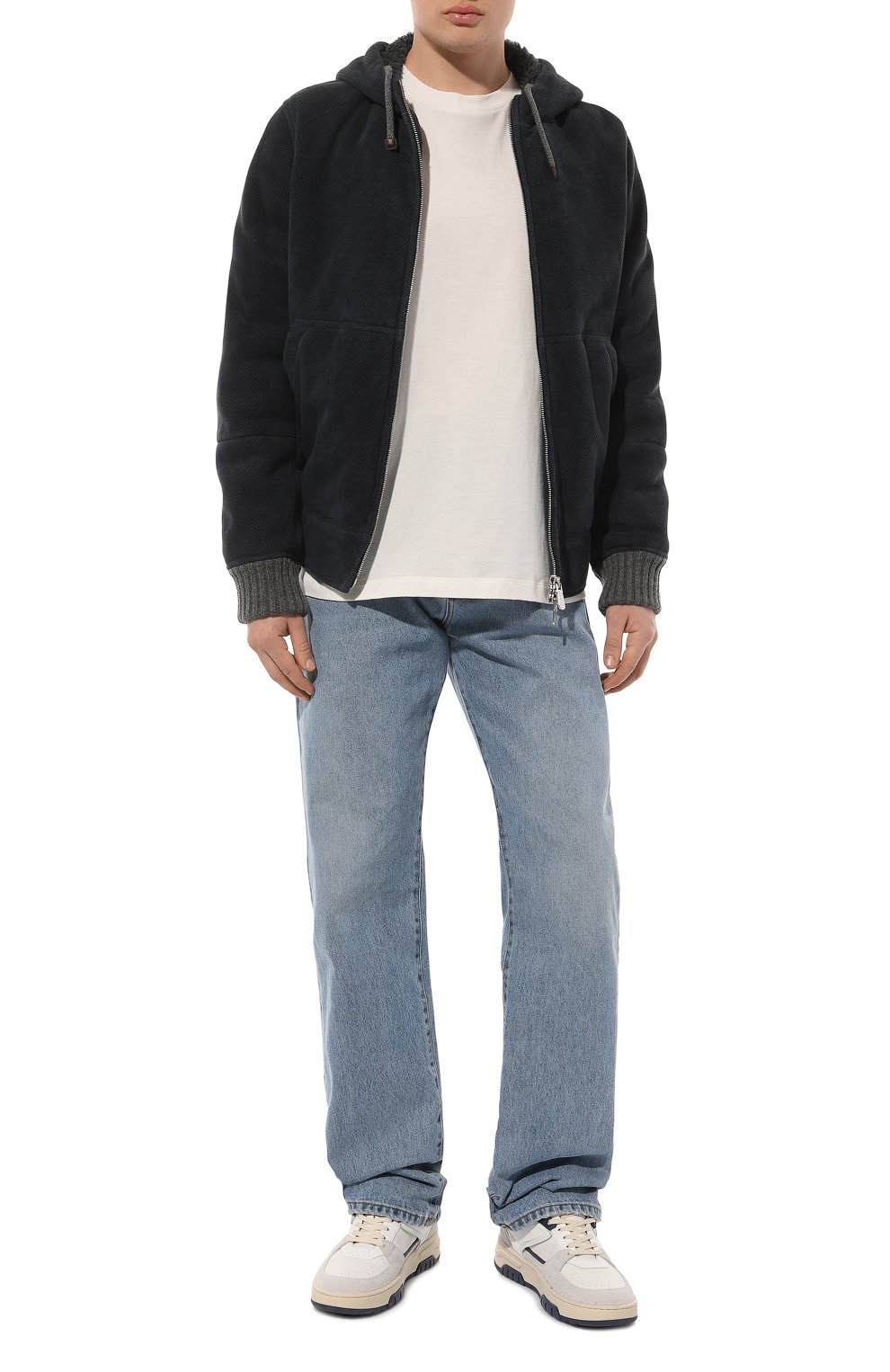 Бомбер из овчины BRUNELLO CUCINELLI, арт. MPMHV1741, фото 2