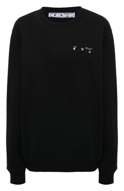 Женский хлопковый свитшот OFF-WHITE, арт. 0WBA055R21JER001