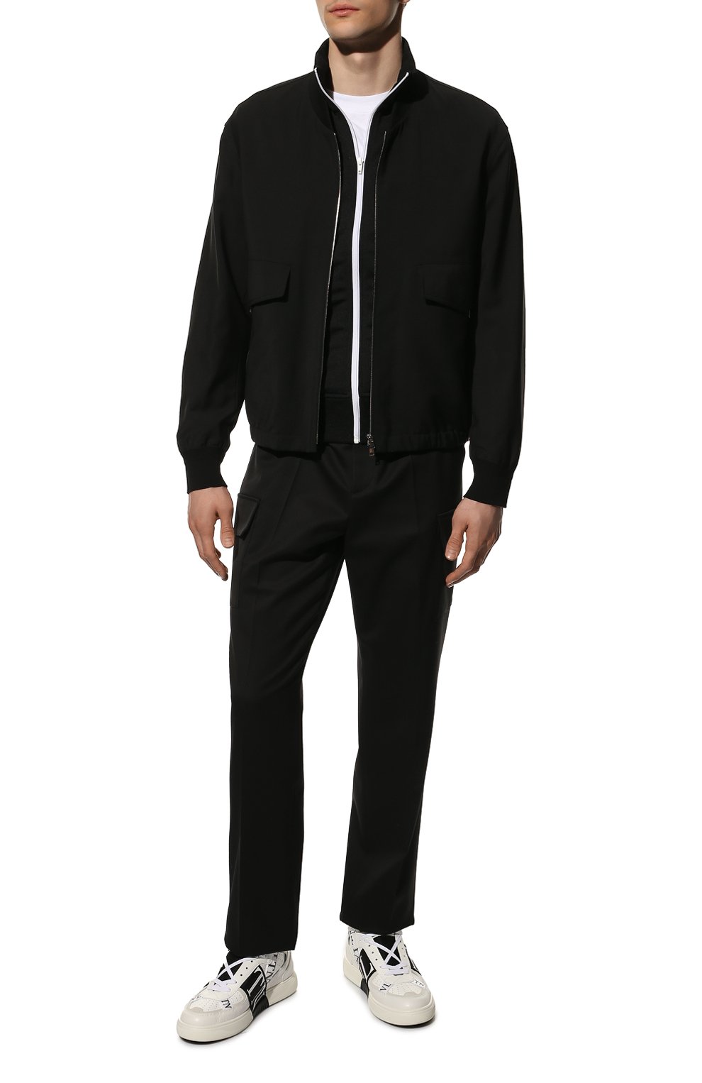 Кожаные кеды vl7n VALENTINO, арт. WY2S0E03/WRQ, фото 2