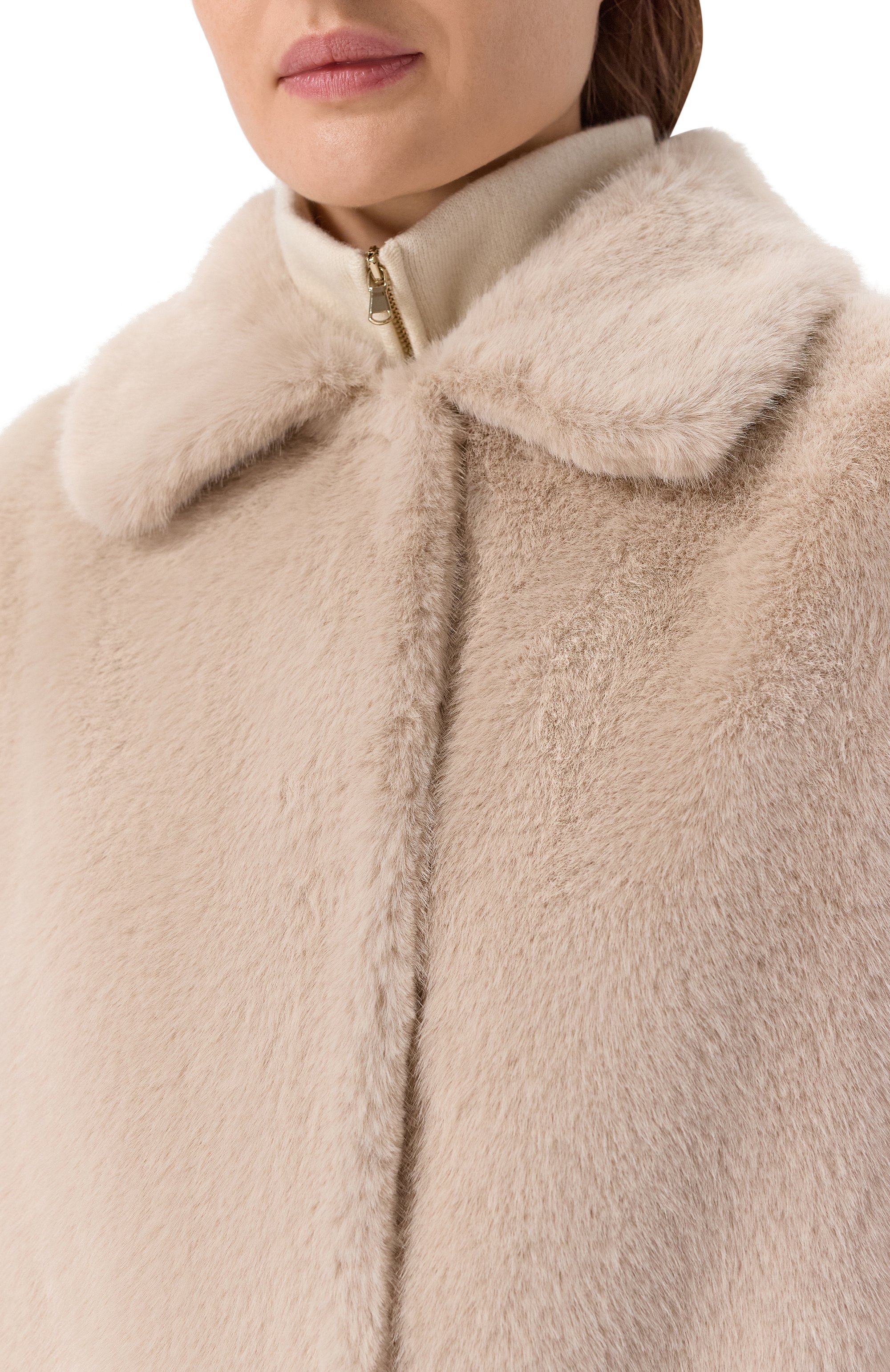 Дубленка из экомеха DIEGO M, арт. 25IM-B253/25IT-246, фото 5