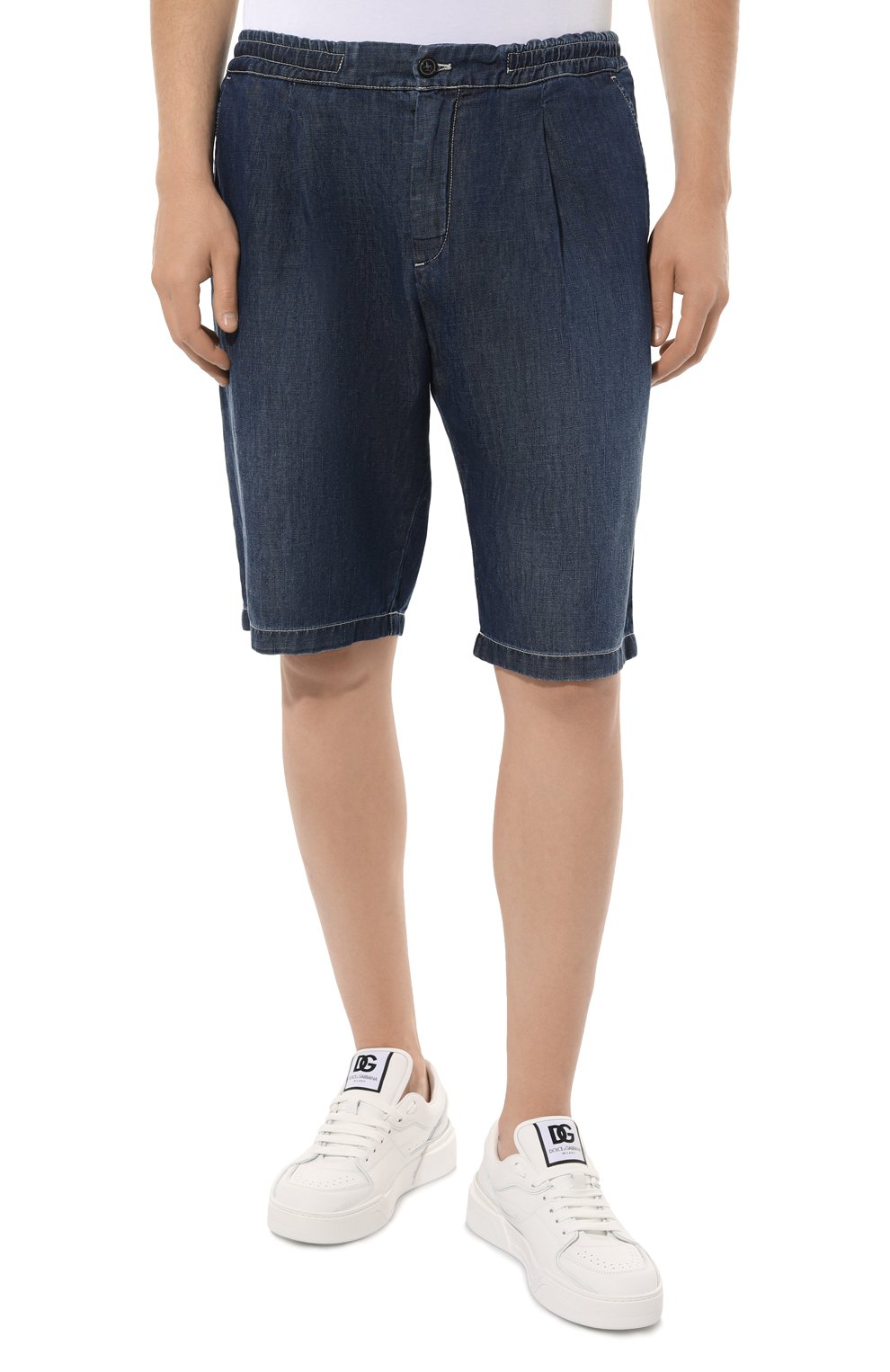 Шорты из хлопка и льна PAUL&SHARK, арт. 23414127, фото 3