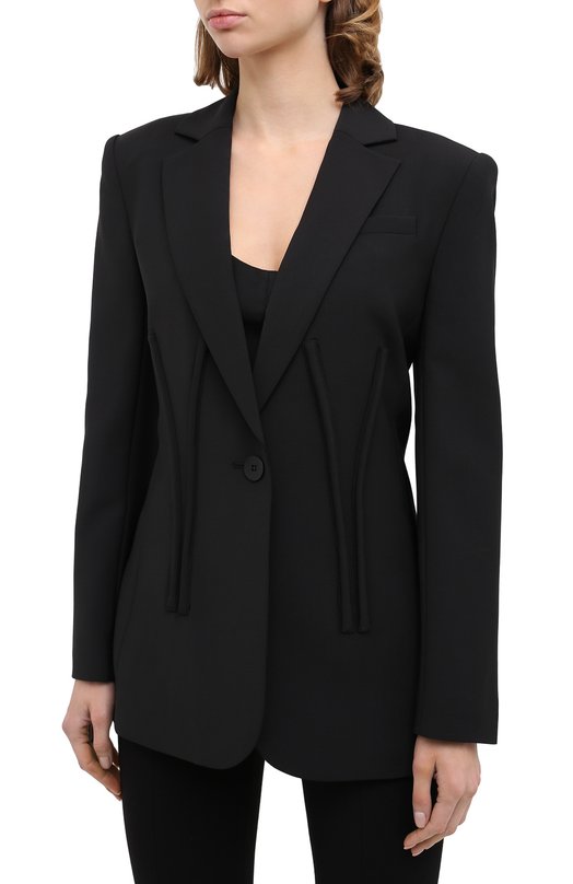 Жакет Tibi Чёрный, фото 3